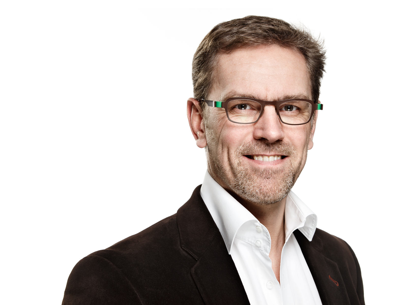 Portrait corporate fond blanc